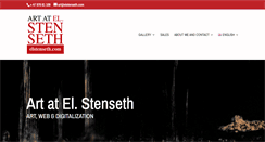 Desktop Screenshot of elisabethstenseth.com